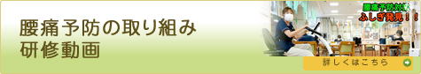 腰痛予防の取り組み研修動画